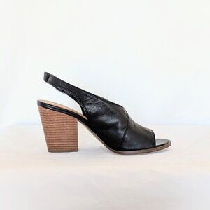 Lucky Brand Ovrandie Leather Slingback Heel